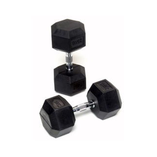 CHROME HEX DUMBBELLS
